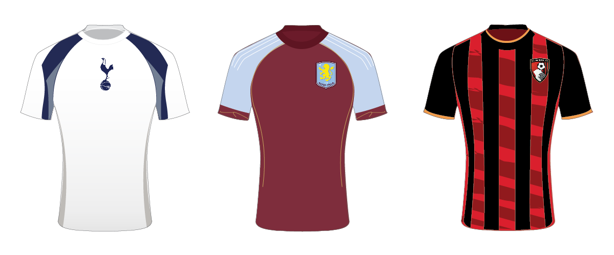 Football Shirts Vector Designs